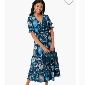 Tuckernuck Nouveau Floral Willa Dress Small